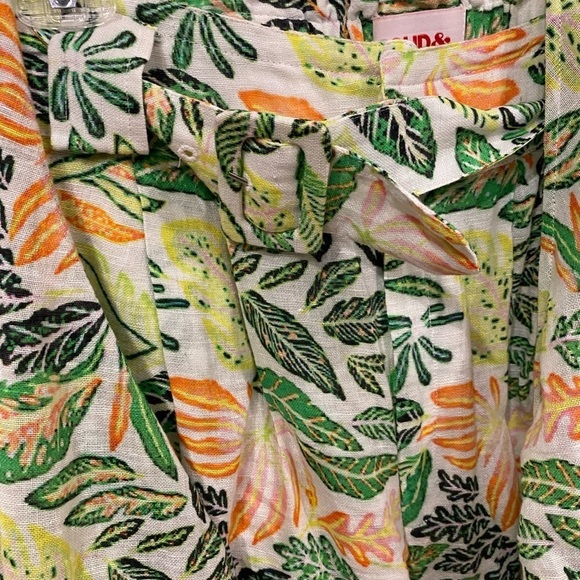 Solid & Striped Willow Wrap Top and Talia Belted Shorts Size Medium EUC - Picture 3 of 6